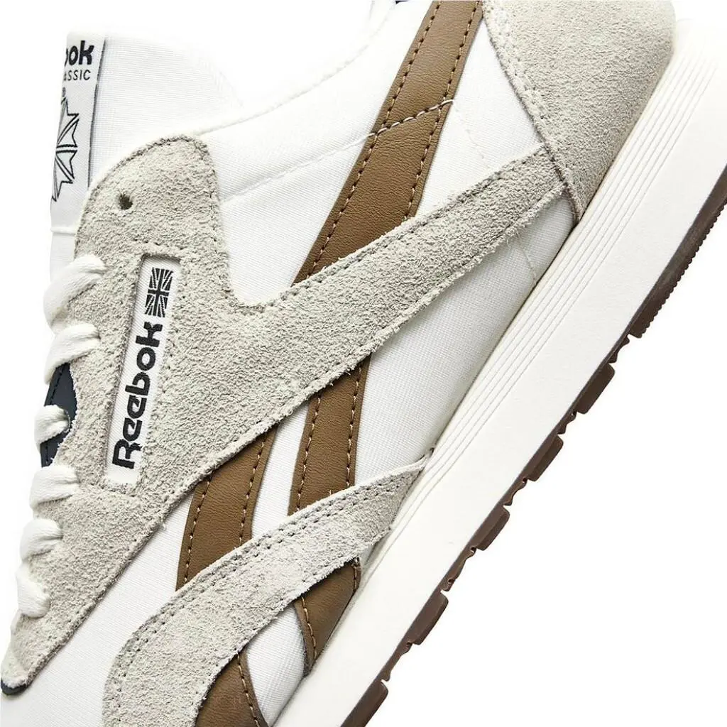 Reebok shoes - Reebok Classic Nylon - Classic Nylon - Beige, Manufacturer: Chalk/Utility Brown/Beige 2