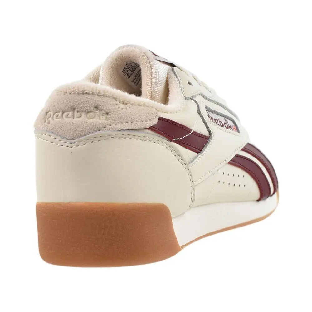 Reebok shoes - Chalk/Brgdy/Gum 1