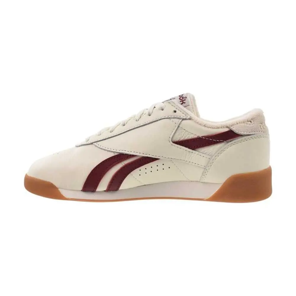 Reebok shoes - Chalk/Brgdy/Gum 2