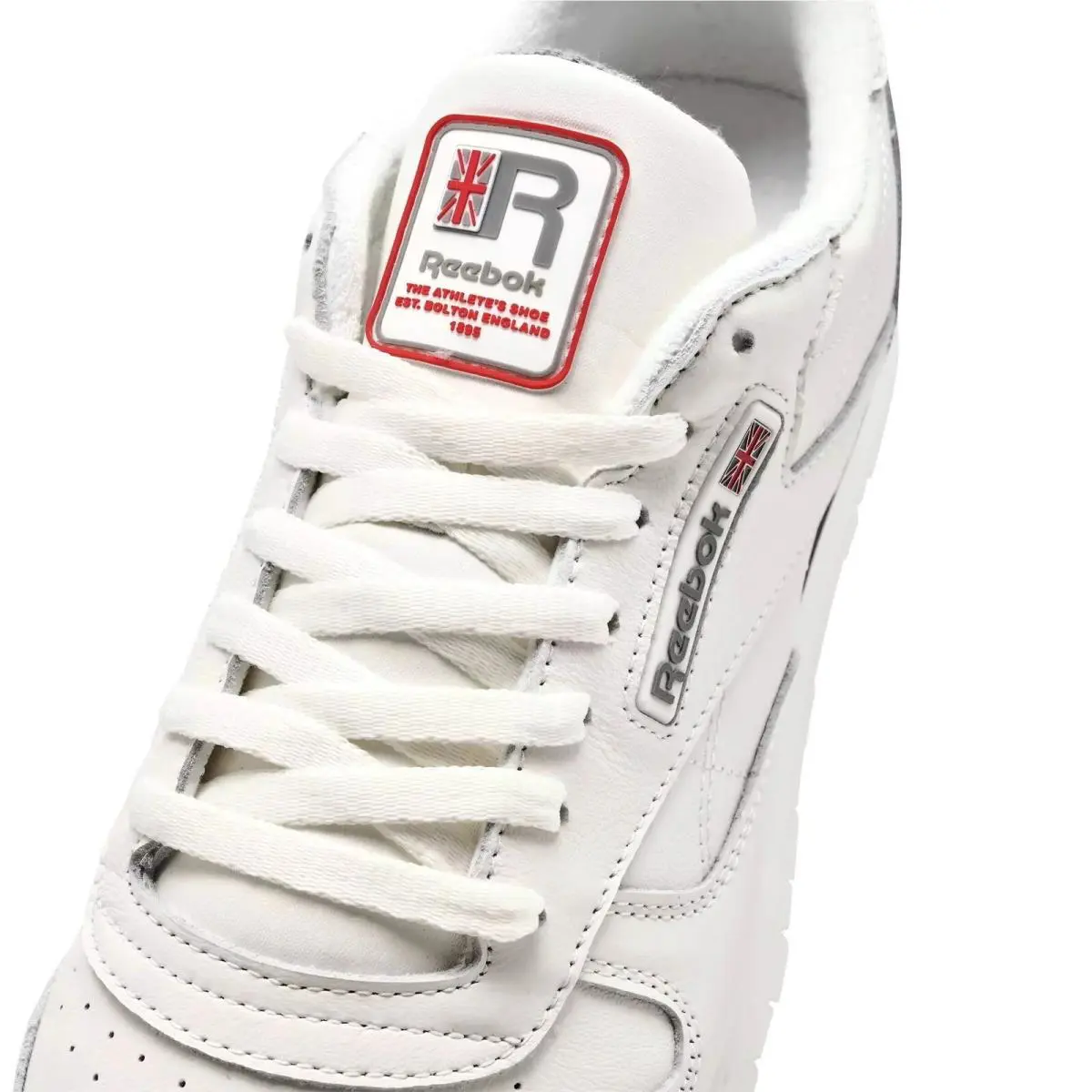 Reebok shoes - Reebok Classic Leather - Classic Leather - White, Manufacturer: Chalk/Chalk/Grey 0