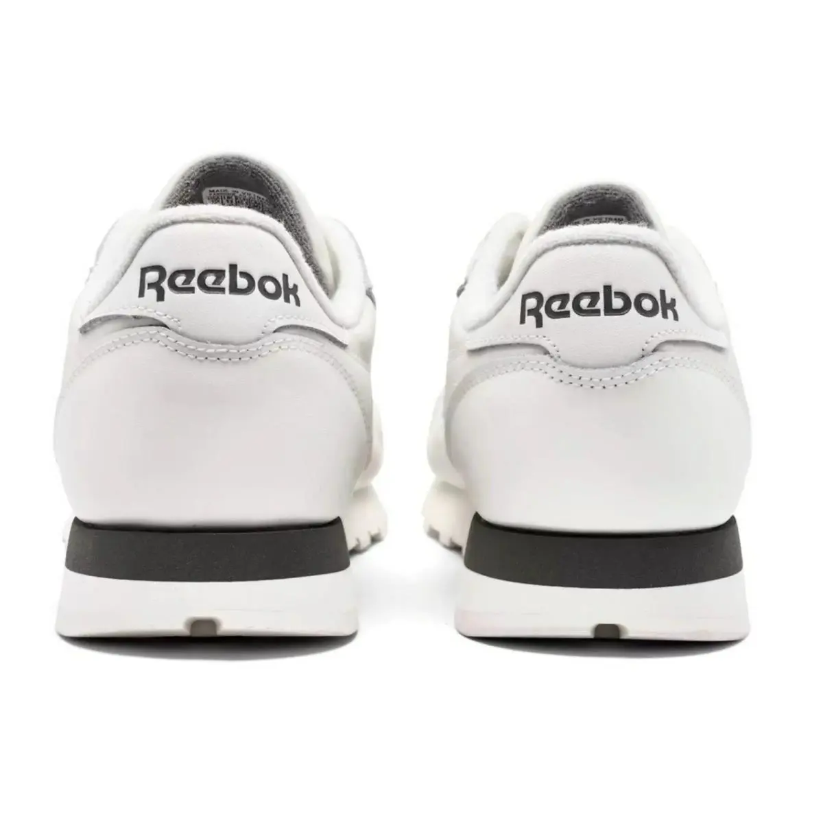 Reebok shoes - Reebok Classic Leather - Classic Leather - White, Manufacturer: Chalk/Chalk/Grey 12