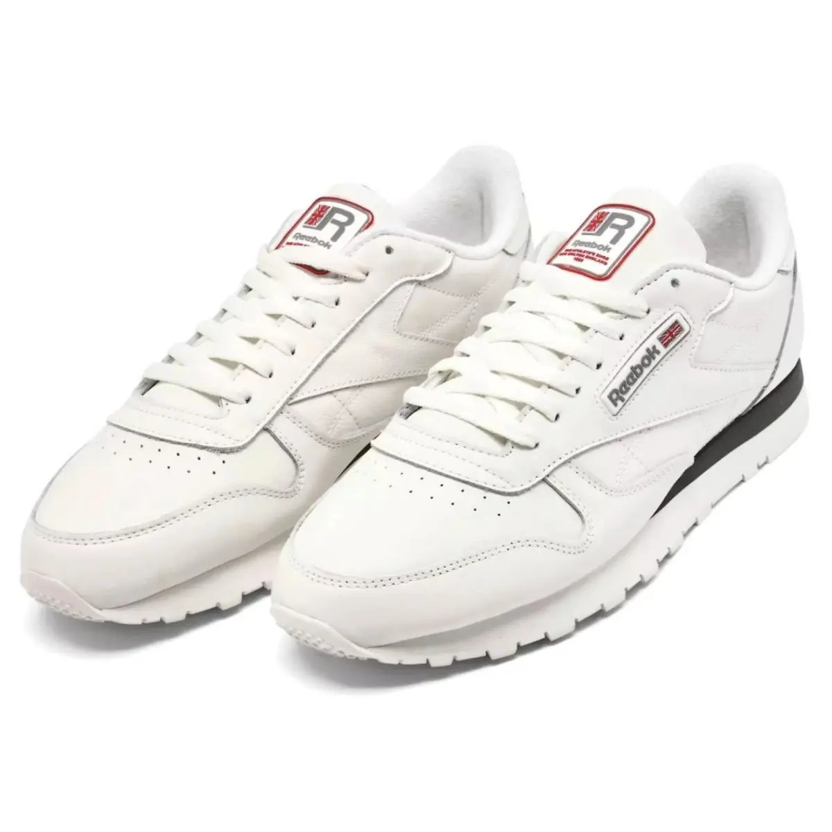 Reebok shoes - Reebok Classic Leather - Classic Leather - White, Manufacturer: Chalk/Chalk/Grey 24