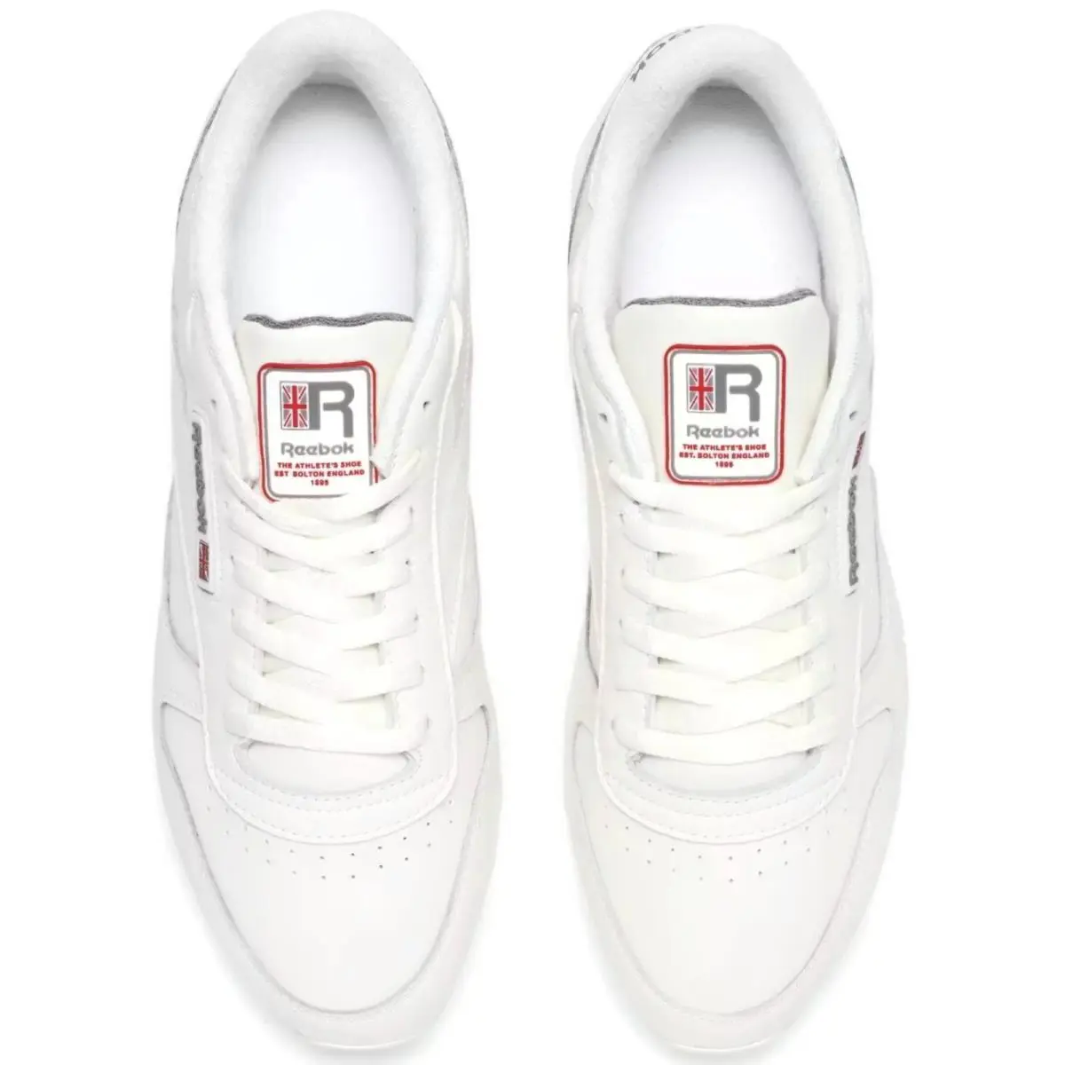 Reebok shoes - Reebok Classic Leather - Classic Leather - White, Manufacturer: Chalk/Chalk/Grey 25