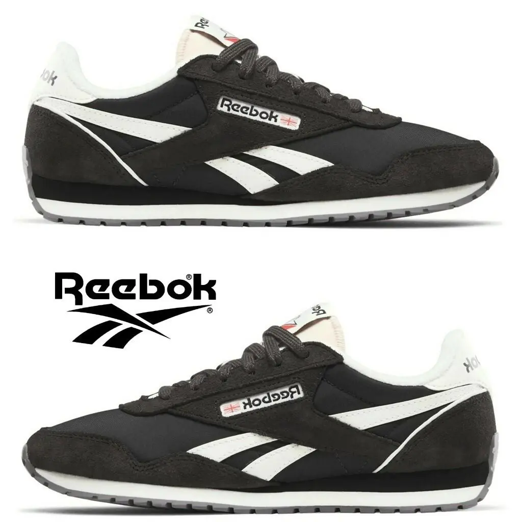 Reebok Classic AZ Casual Women`s Shoes Sport Workout Casual Running Sneakers - Black, Manufacturer: Washed Black / Washed Black / Chalk
