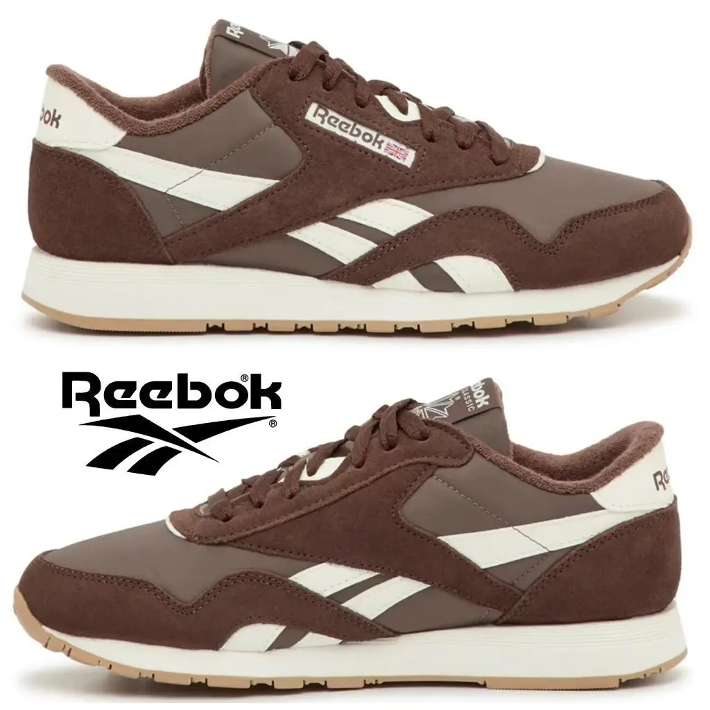 Reebok shoes - Reebok Classic Nylon - Classic Nylon - Brown, Manufacturer: Dark Brown 15