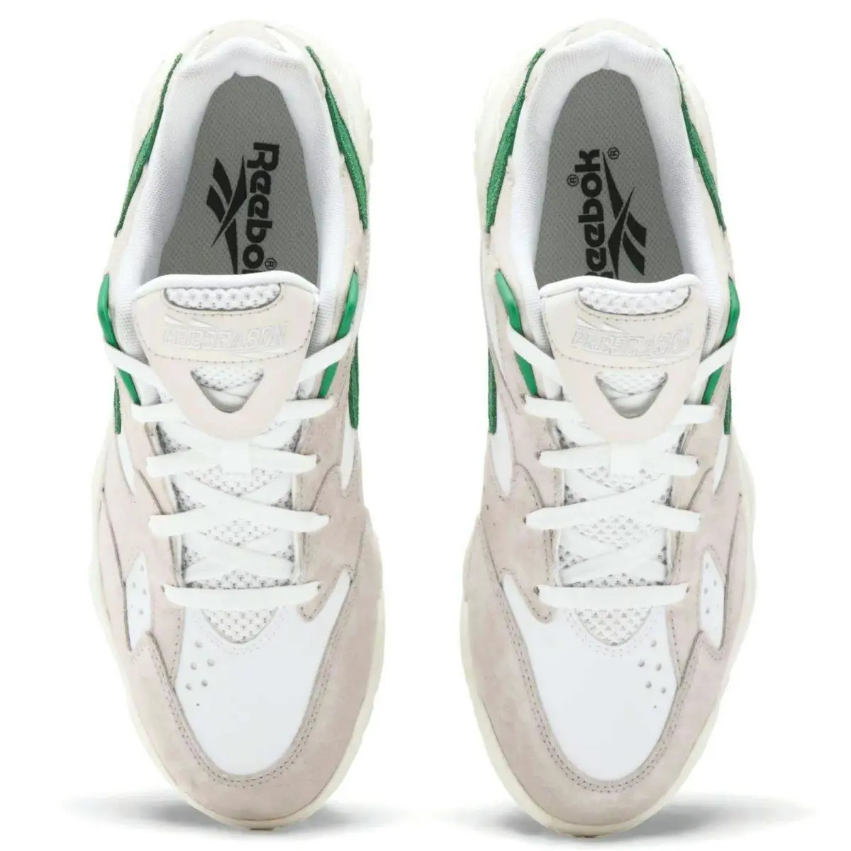 Reebok shoes - Reebok Preseason 94 - Preseason - Gray, Manufacturer: Luxe Grey/Chalk/Glen Green 4