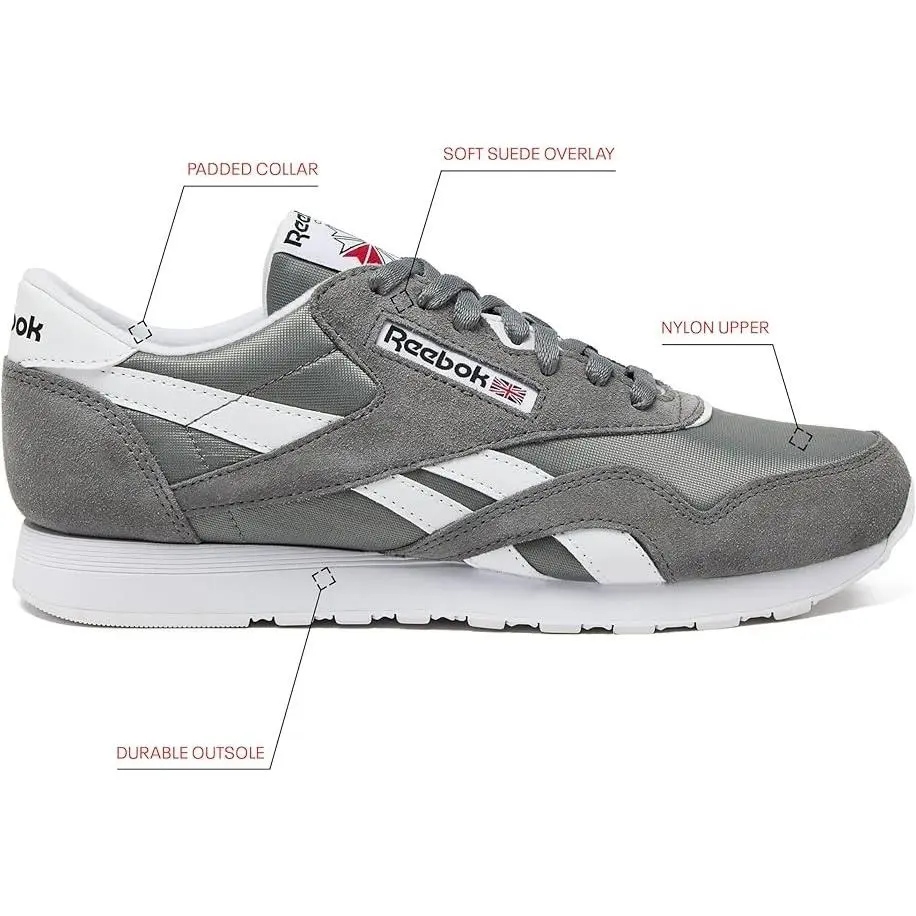 Reebok shoes - Reebok Classic Nylon - Classic Nylon - BD1553 - White 13