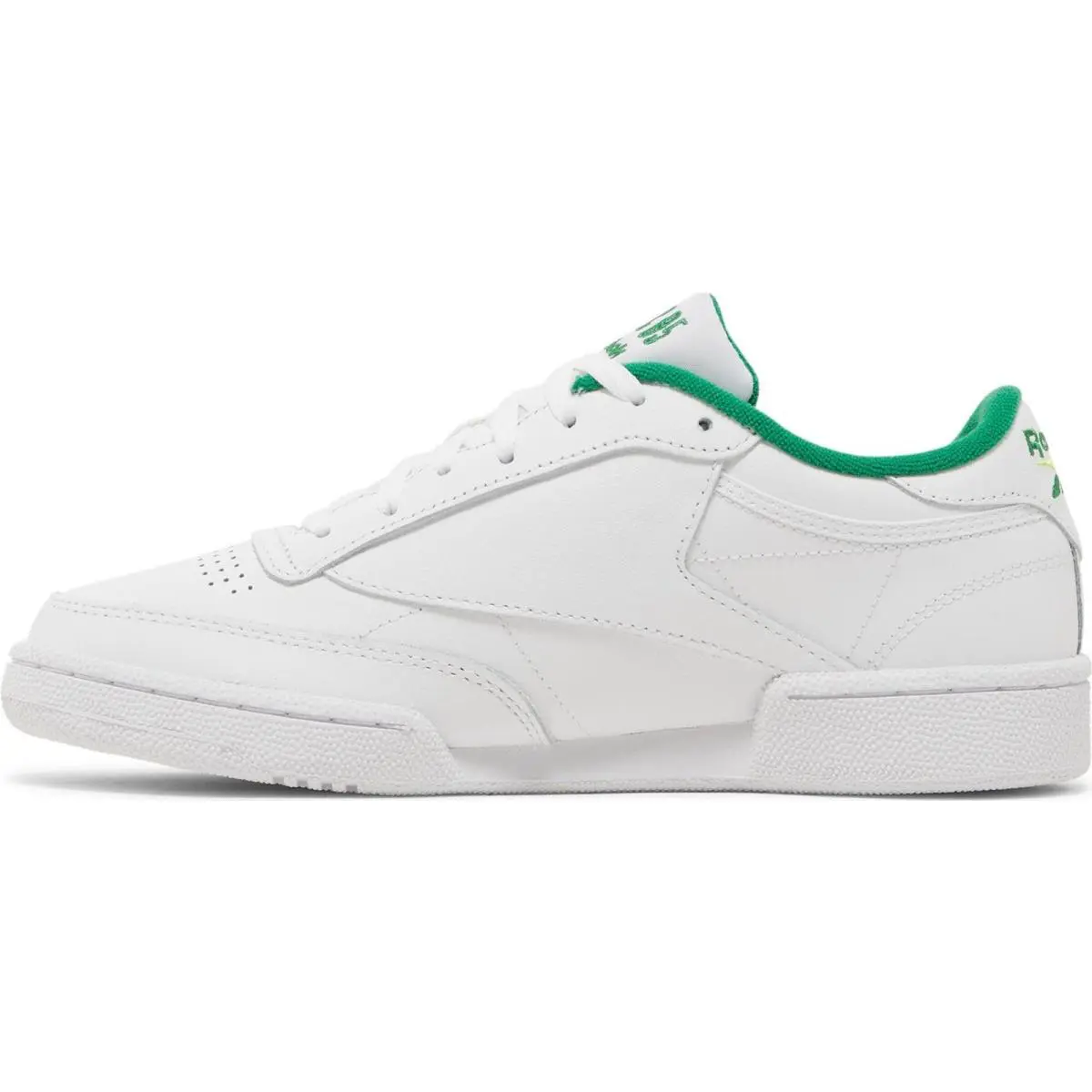 Reebok shoes - White/Glen Green/Solar Acid Yellow 1