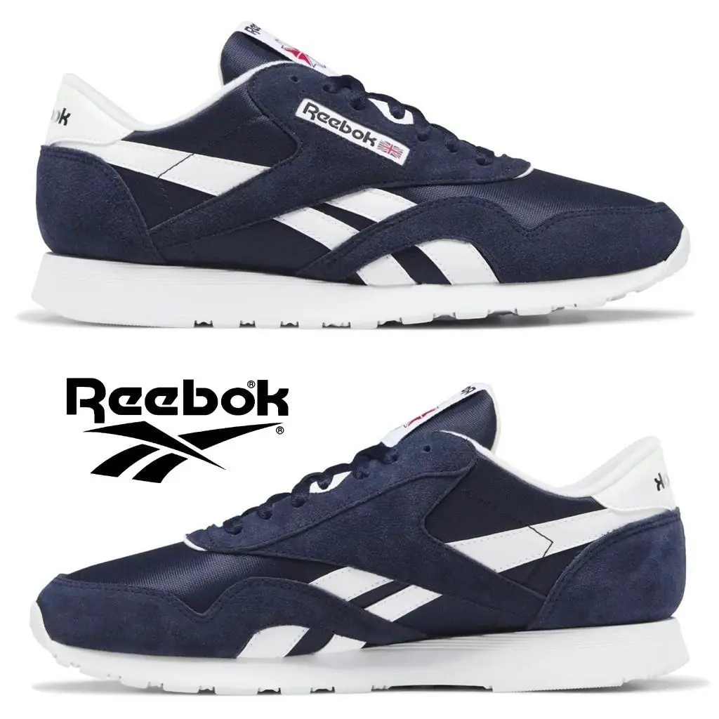 Reebok shoes - Reebok Classic Nylon - Classic Nylon - Blue, Manufacturer: Vector Navy / Ftwr White / Ftwr White 5