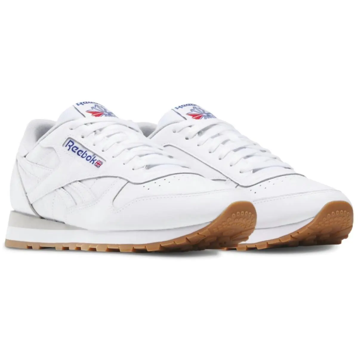 Reebok shoes - Reebok Classic Leather - Classic Leather - White, Manufacturer: Blue/Footwear White/Gum 0