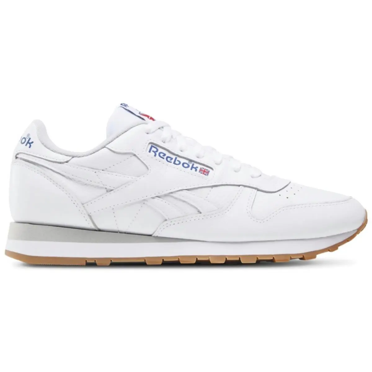 Reebok shoes - Reebok Classic Leather - Classic Leather - White, Manufacturer: Blue/Footwear White/Gum 1