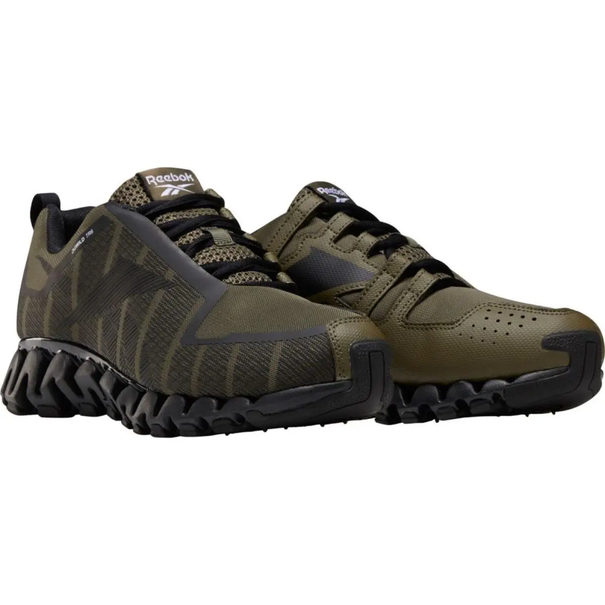 Reebok shoes - Reebok ZigWild - ZigWild - Green, Manufacturer: Green/Black/White 3