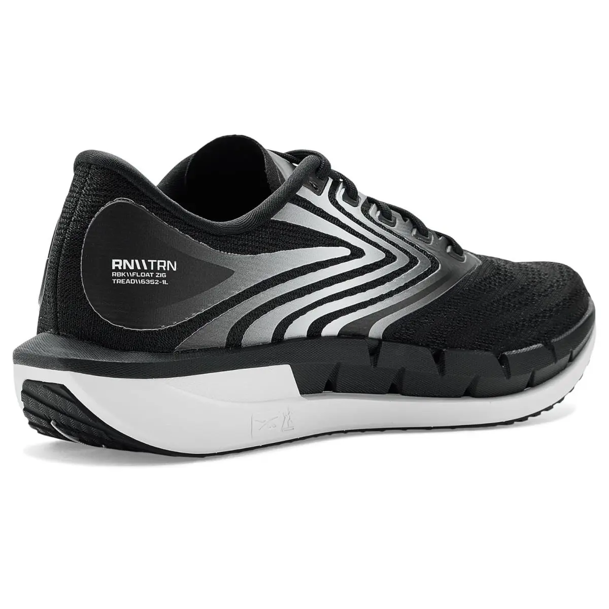 Reebok shoes - Black/White/Black 1