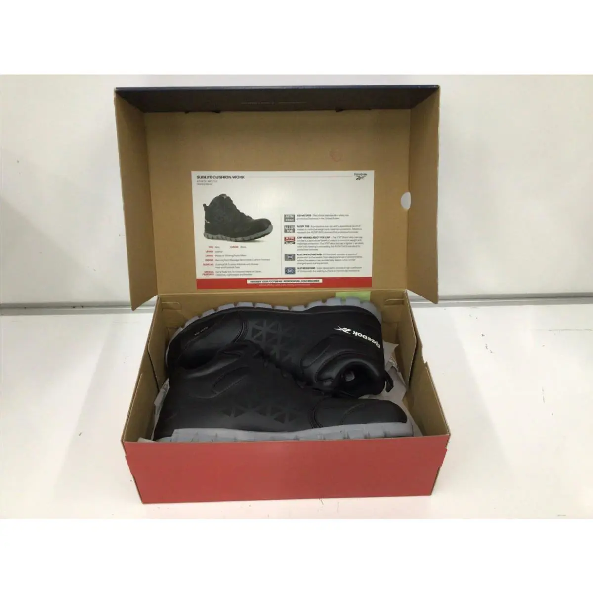 Reebok shoes - Reebok SubLite - SubLite - RB4142 - Black (UPC: 0690774407633) 4