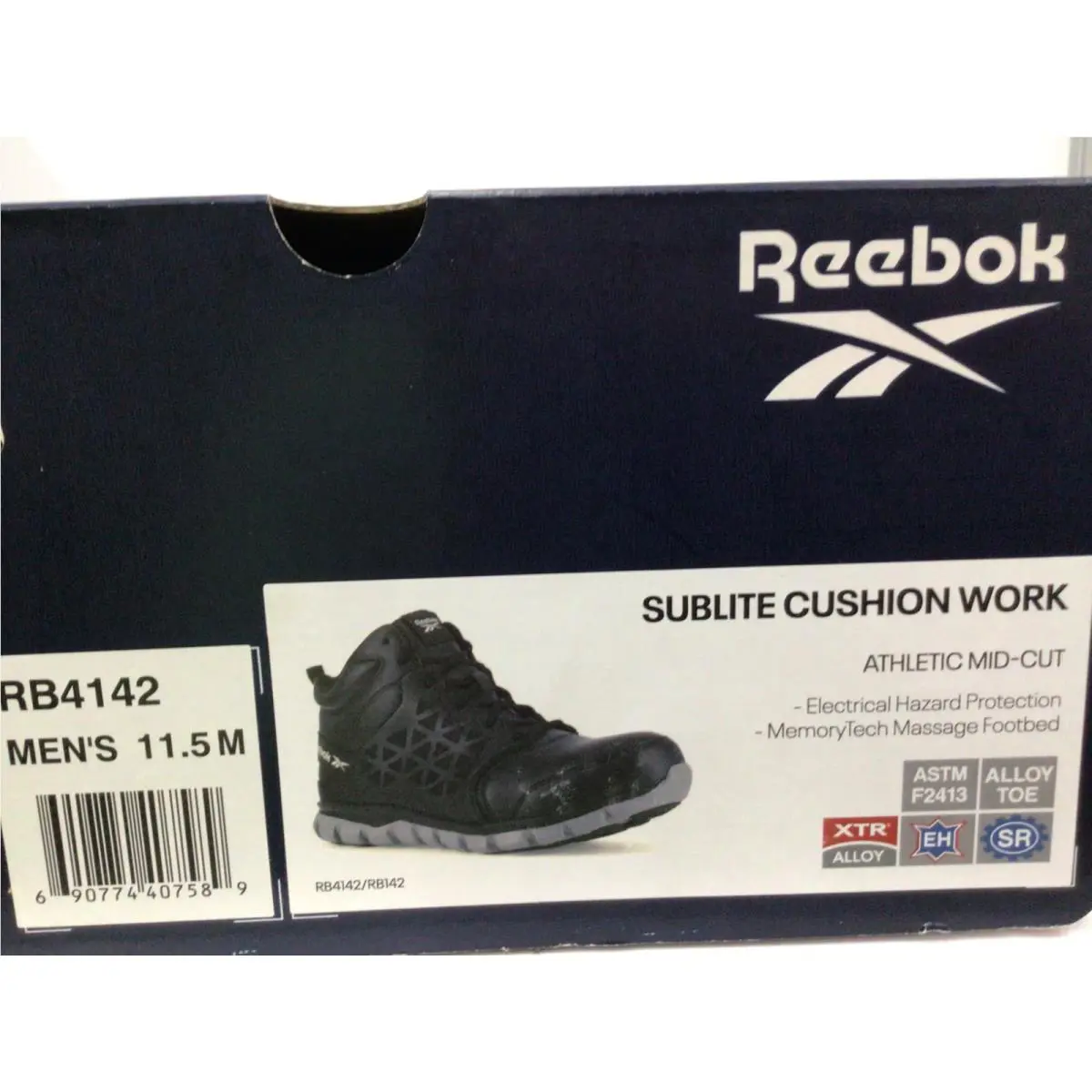 Reebok shoes - Reebok SubLite - SubLite - RB4142 - Black (UPC: 0690774407633) 6