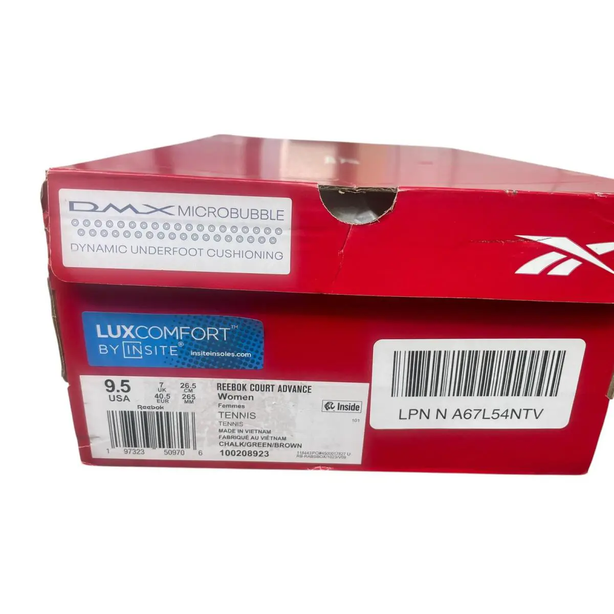 Reebok shoes - Court Advance - Court Advance - 118443 - White (UPC: 197323509706) 7