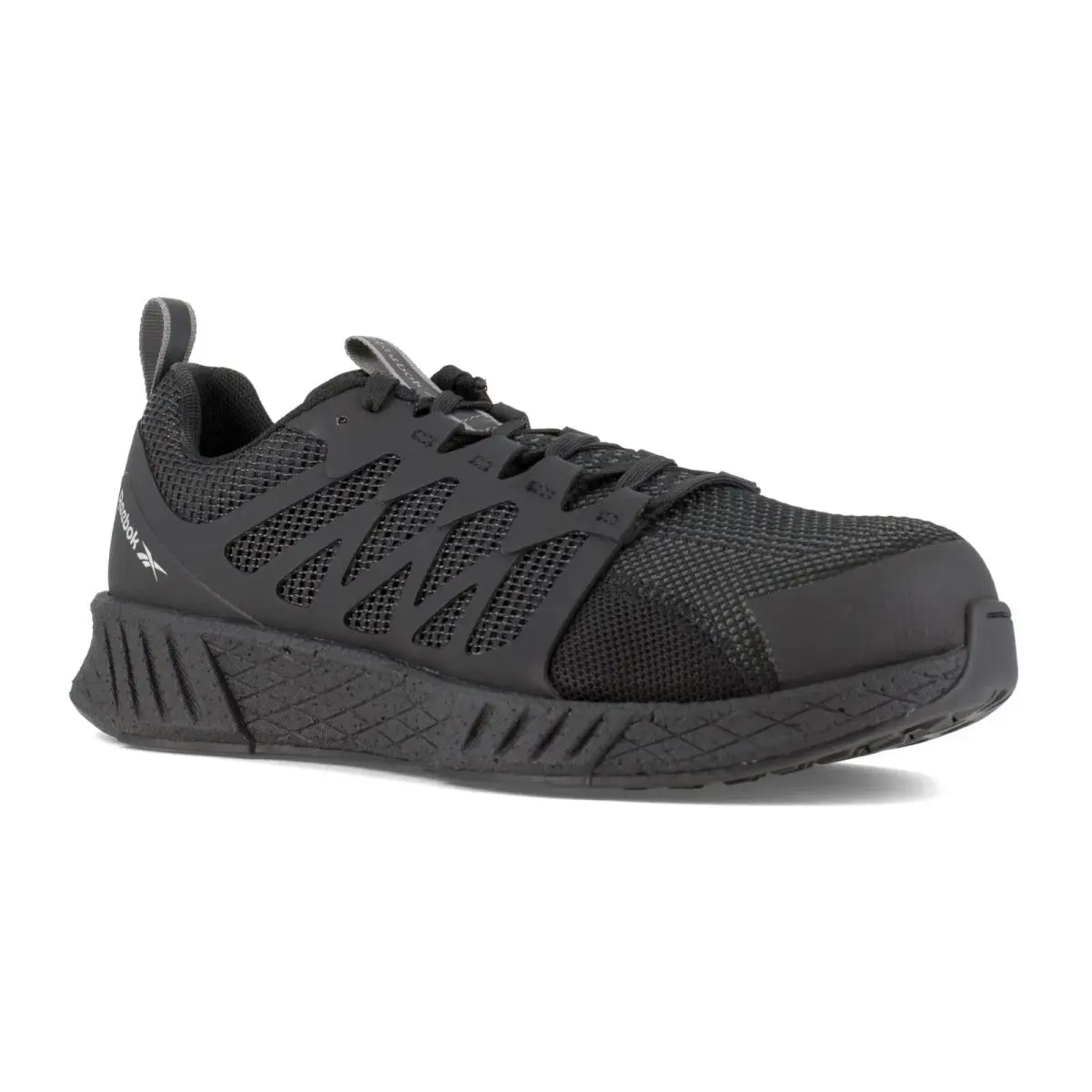 Reebok Work Women`s Fusion Flexweave Work Eh Comp Toe Shoe - Black - 7 Medium