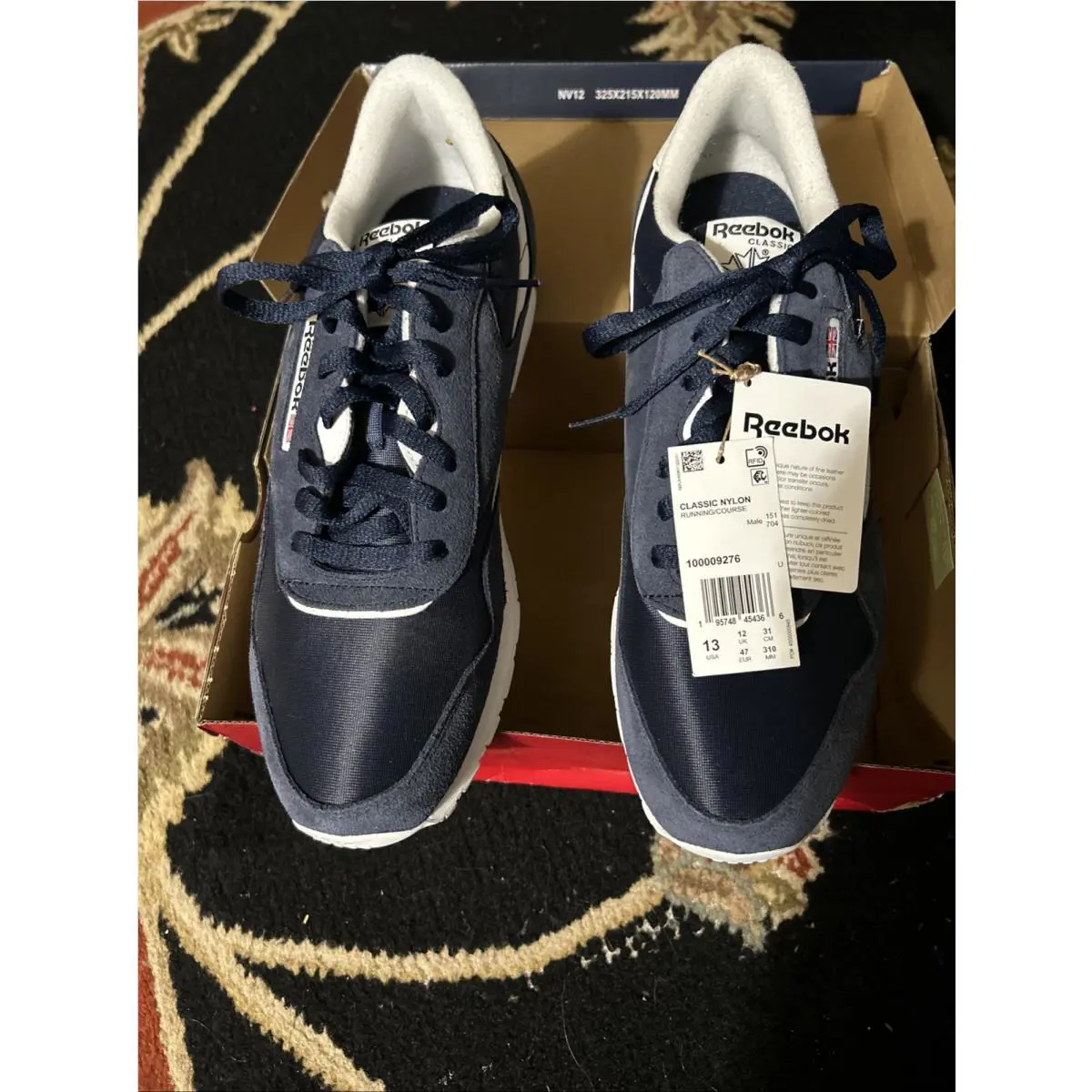 Reebok shoes - Reebok Classic Nylon - Classic Nylon - 100009276 - Navy 0