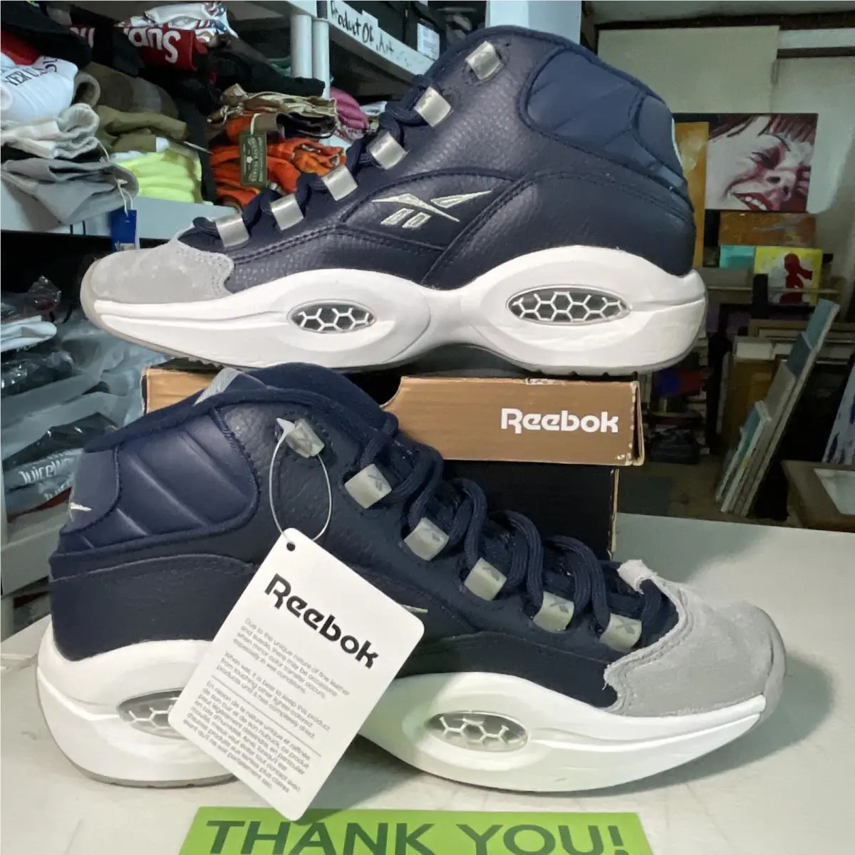 Reebok shoes - Georgetown Fx1074 - Georgetown - Blue 2