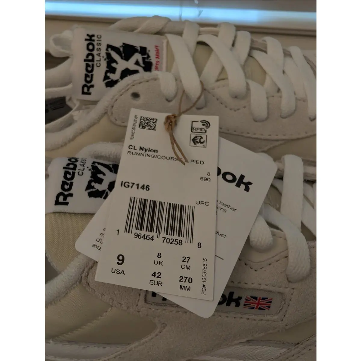 Reebok shoes - Reebok Classic Leather - Classic Leather - GY0707 - Black Red Green (UPC: 194827961665) 4