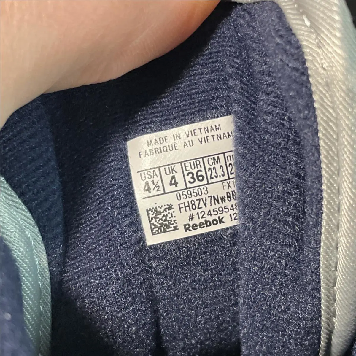 Reebok shoes - Georgetown Fx1074 - Georgetown - Blue 7