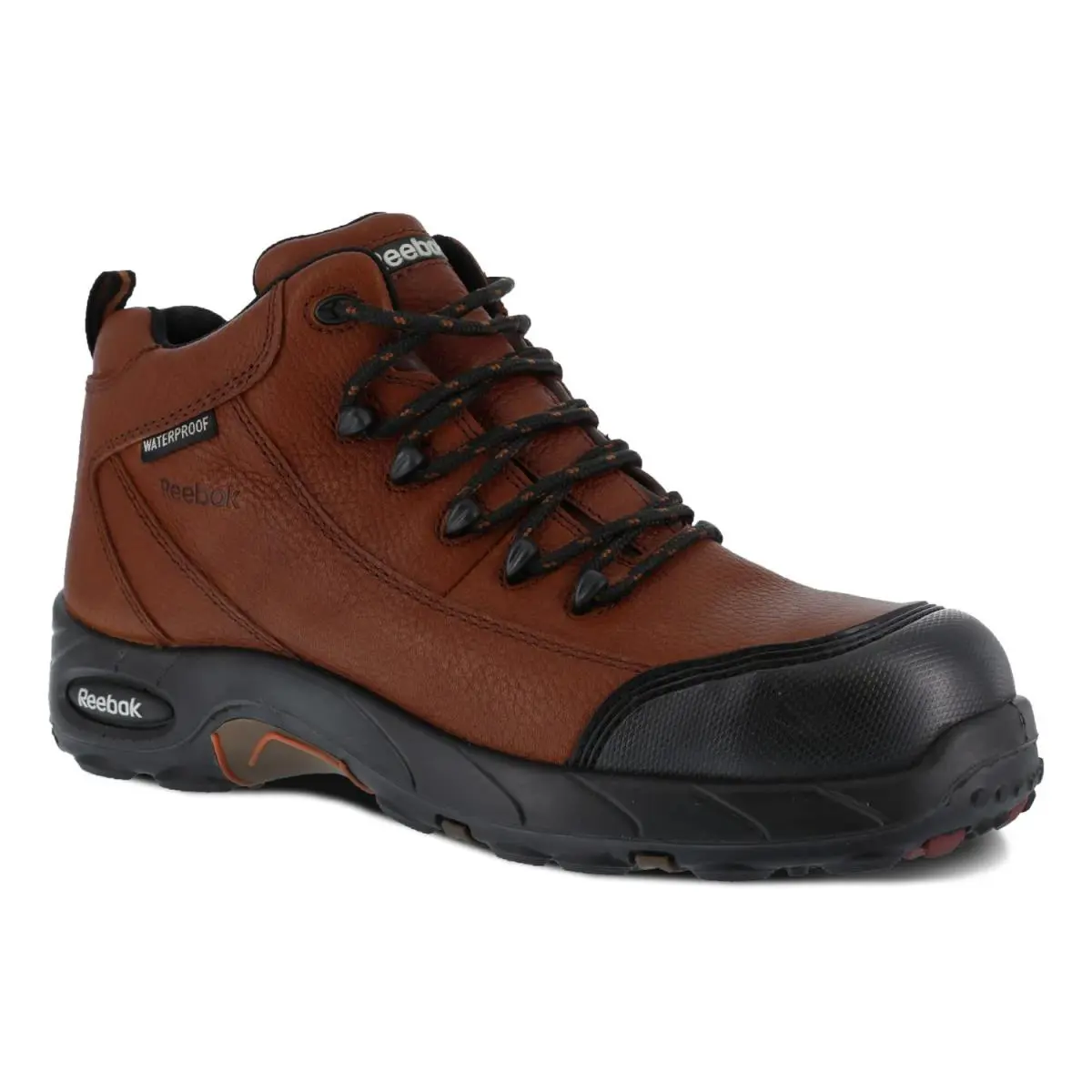 Reebok Work Men`s Tiahawk Comp Toe Comfort Work Boot Brown - 13 X-wide
