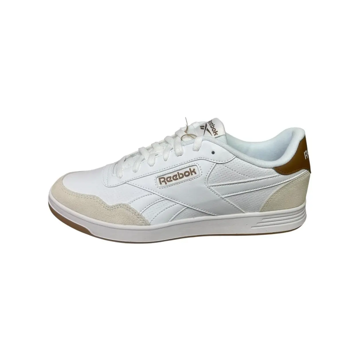 Reebok Men Sneaker Court Advance ID4103 Dmx Microbubble White Brown Size 12 M