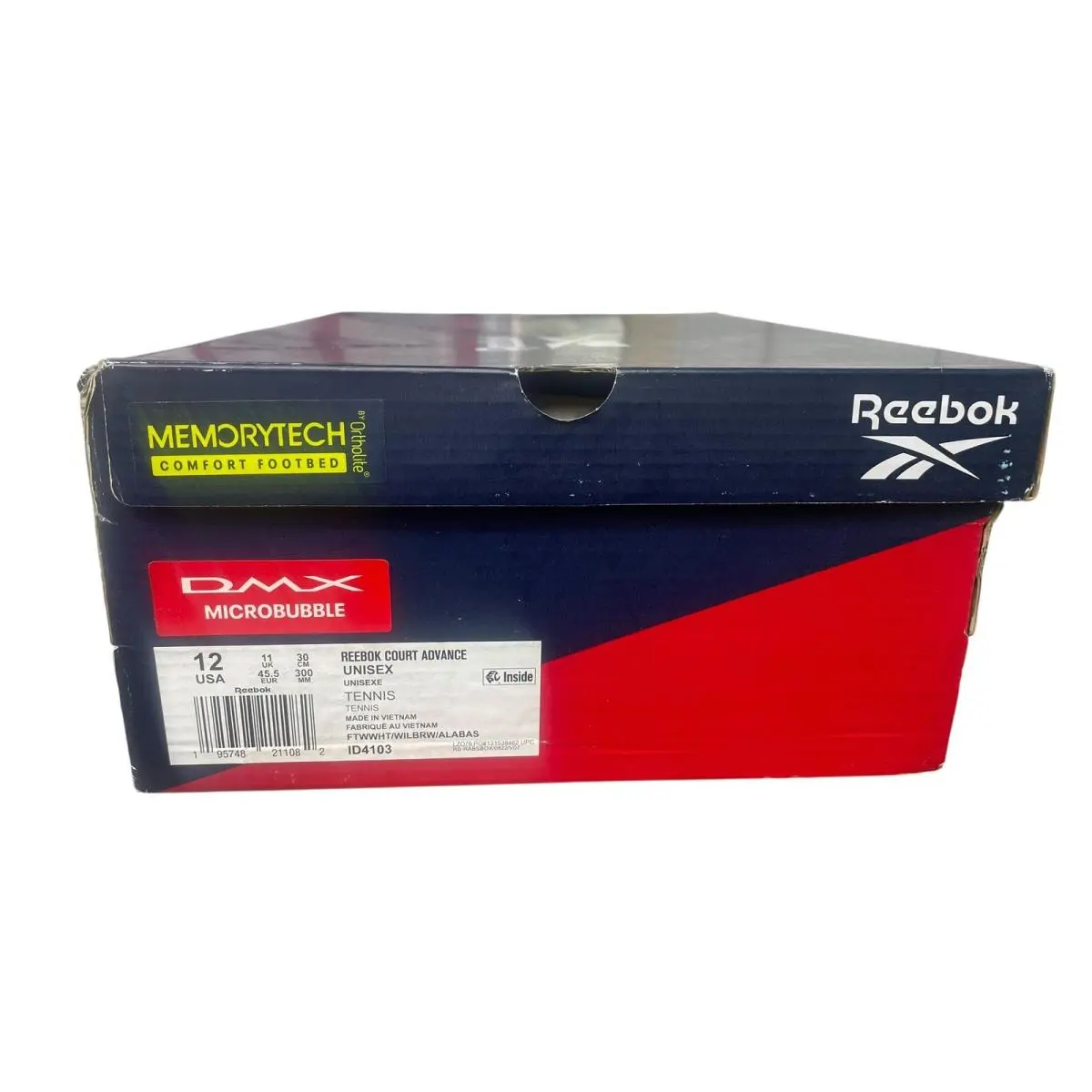Reebok shoes - Reebok Court Advance - Court Advance - ID4103-100 - White (UPC: 195748211082) 8