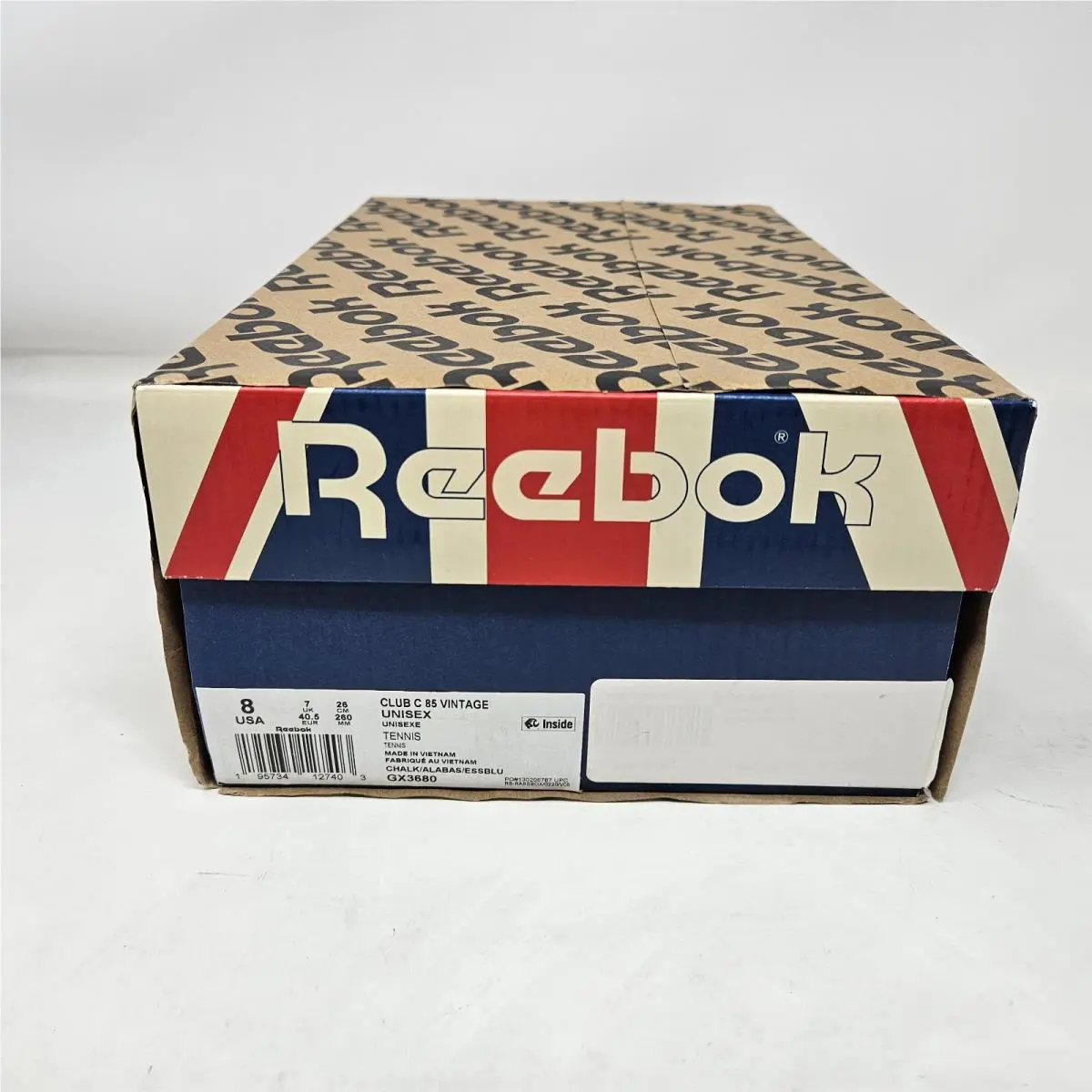 Reebok shoes - Club C - Club - GX3680 - Vintage Chalk / Alabas (UPC: 195734127403) 5