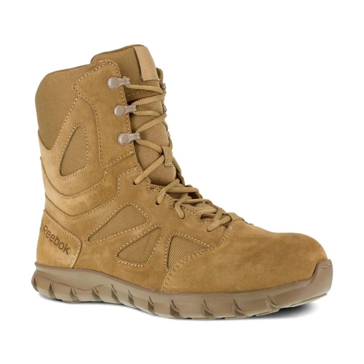 Reebok Duty Men`s Sublite Cushion Tactical Comp Toe 8 Boot Coyote - 15 Medium