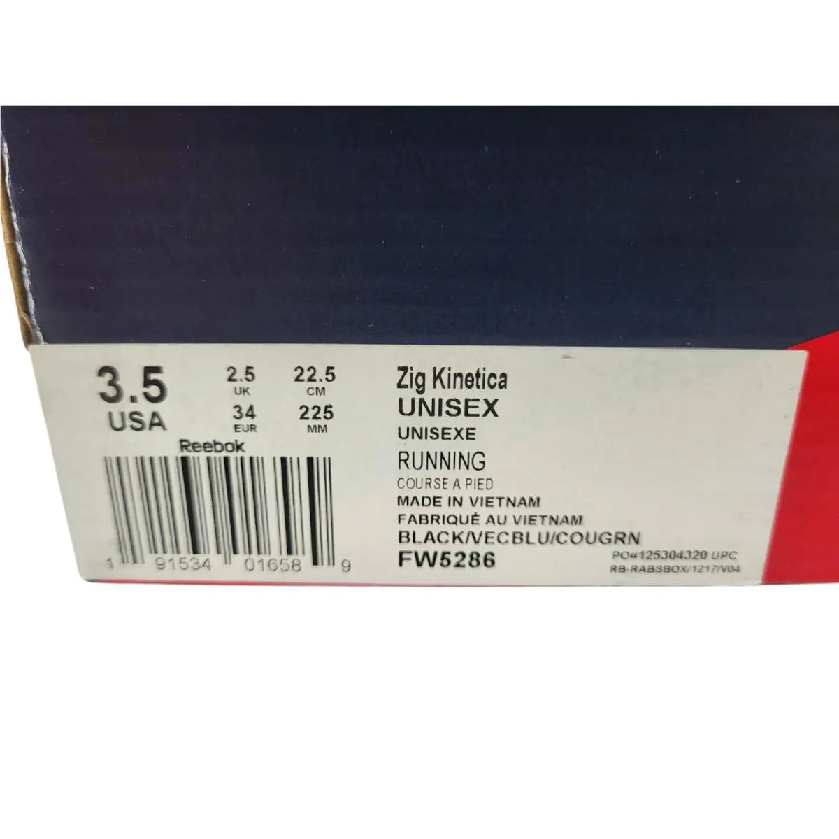 Reebok shoes - Reebok Zig Kinetica - Zig Kinetica - FW5286 - Multicolored (UPC: 191534016589) 5