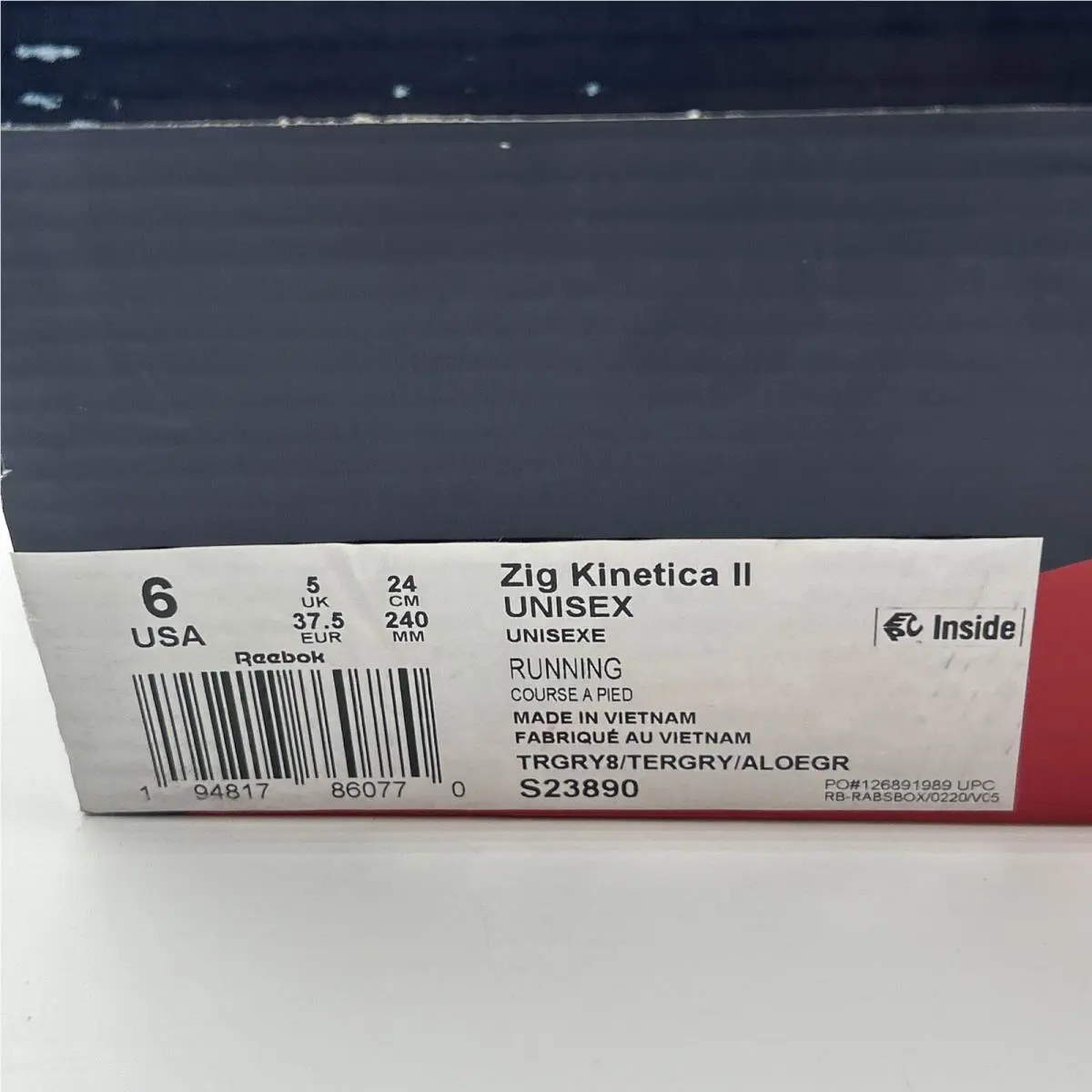 Reebok shoes - Reebok Zig Kinetica 2 - Zig Kinetica - S23890 - Multicolor (UPC: 0194817860770) 18