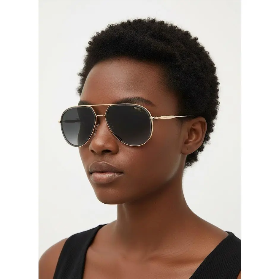Carrera Eyewear Men 58mm Gradient Polarized Aviator Sunglasses Gre