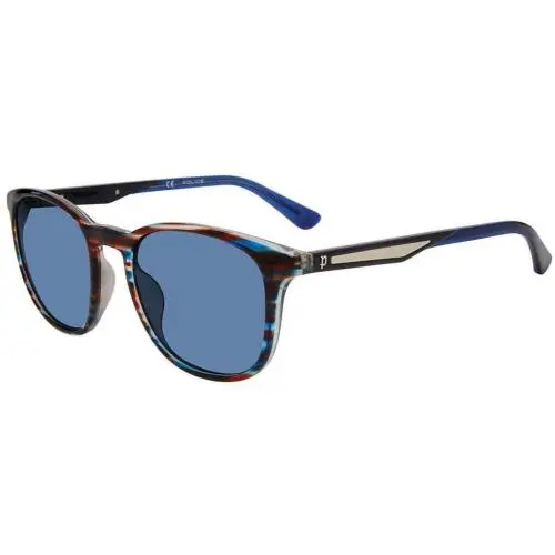 Police Splf 18 Blue 0m61 Size 53 Sunglasses - Frame: Multicolor