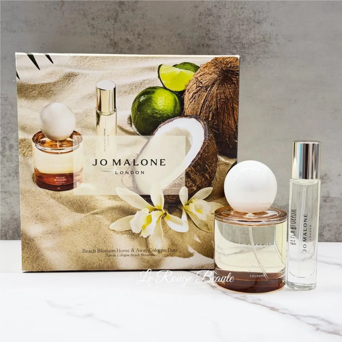 Jo Malone Beach Blossom Cologne Duo Gift Set - 1.7oz 50ml + 10ml
