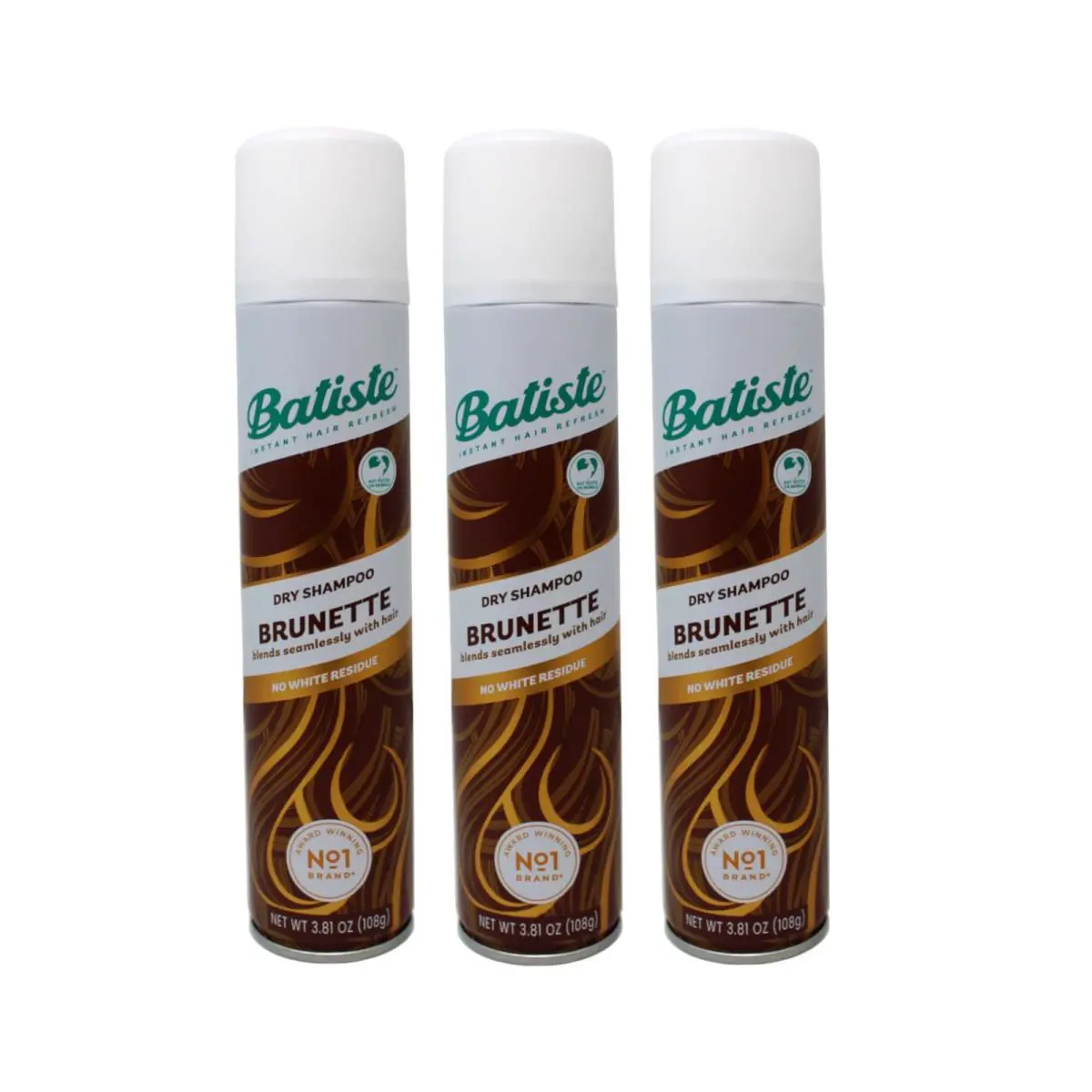 Batiste Dry Shampoo Medium Brunette 3.81 oz - Pack of 3