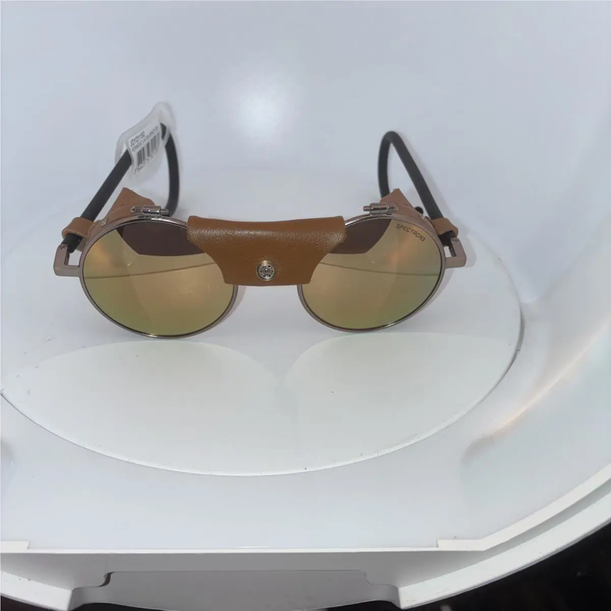 Julbo Vermont Classic Glacier Sunglasses Brass Brown/gold Mirror Lenses