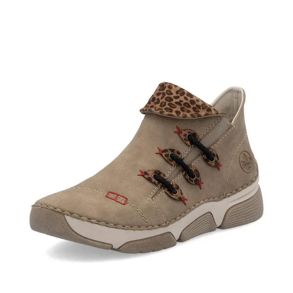 Rieker shoes - 45983 - 45983-64 - jeans forest honig brandy wine 18