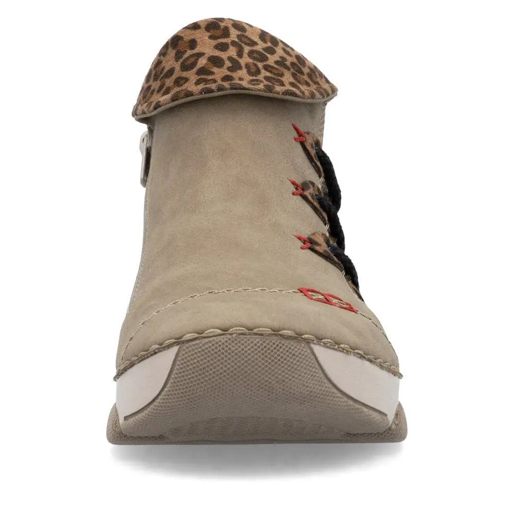 Rieker shoes - 45983 - 45983-64 - jeans forest honig brandy wine 21
