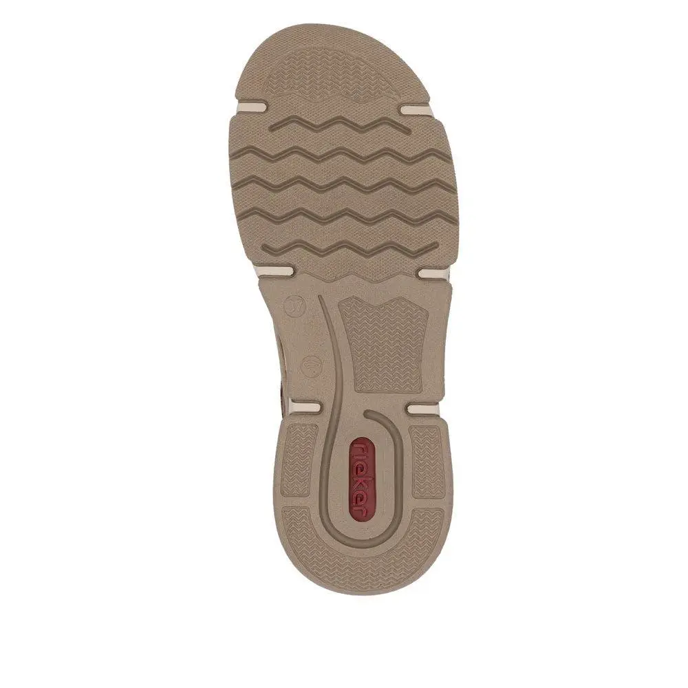 Rieker shoes - 45983 - 45983-64 - jeans forest honig brandy wine 25