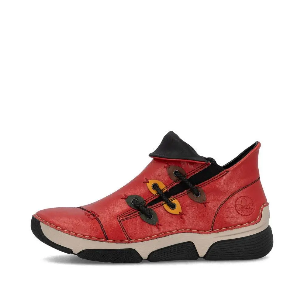 Rieker shoes - 45983 - 45983-64 - jeans forest honig brandy wine 19