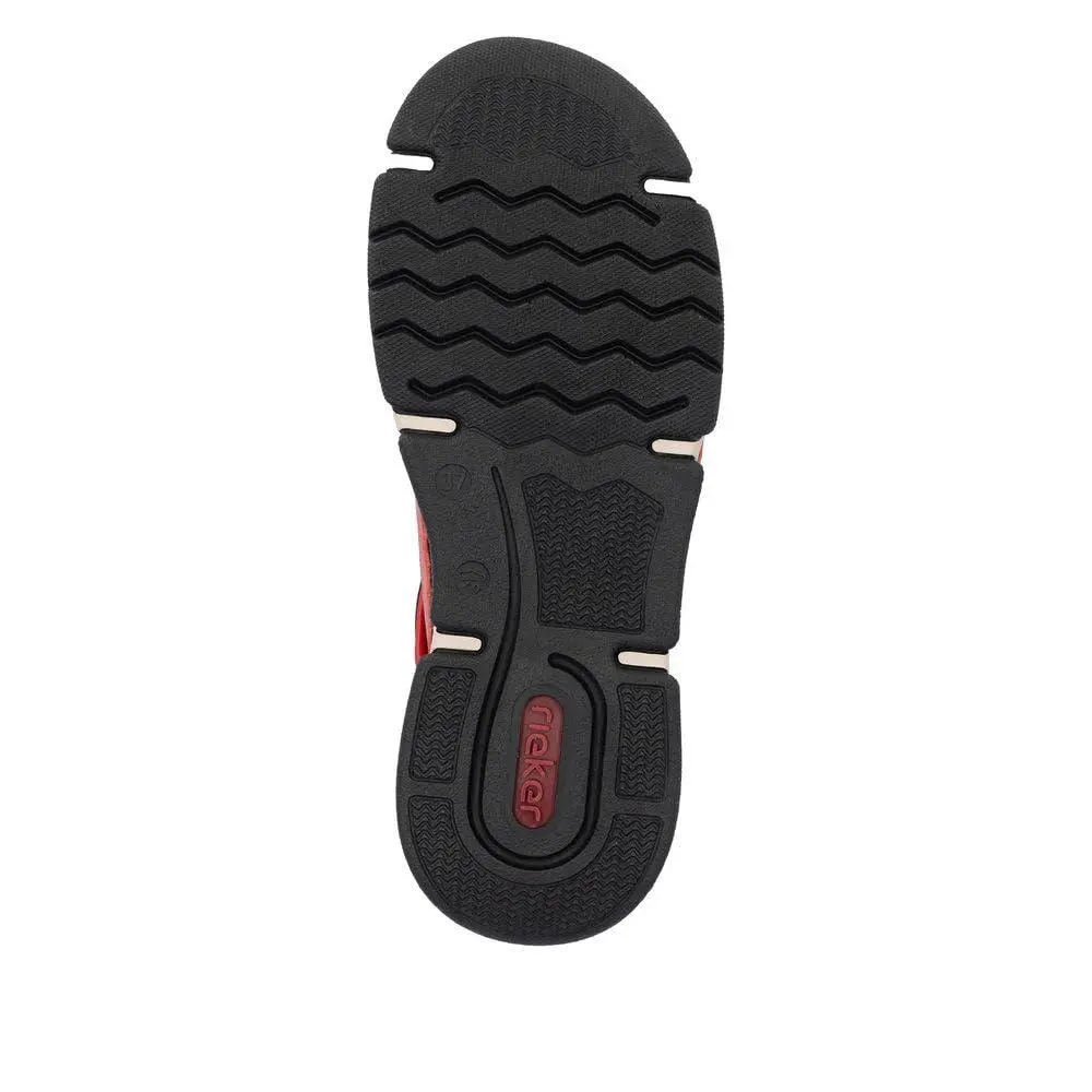 Rieker shoes - 45983 - 45983-64 - jeans forest honig brandy wine 34