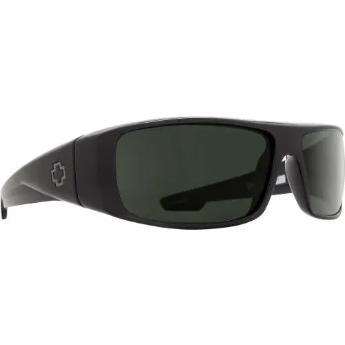 Spy Logan Polarized Sunglasses Unisex - Frame: Black-Gray Green