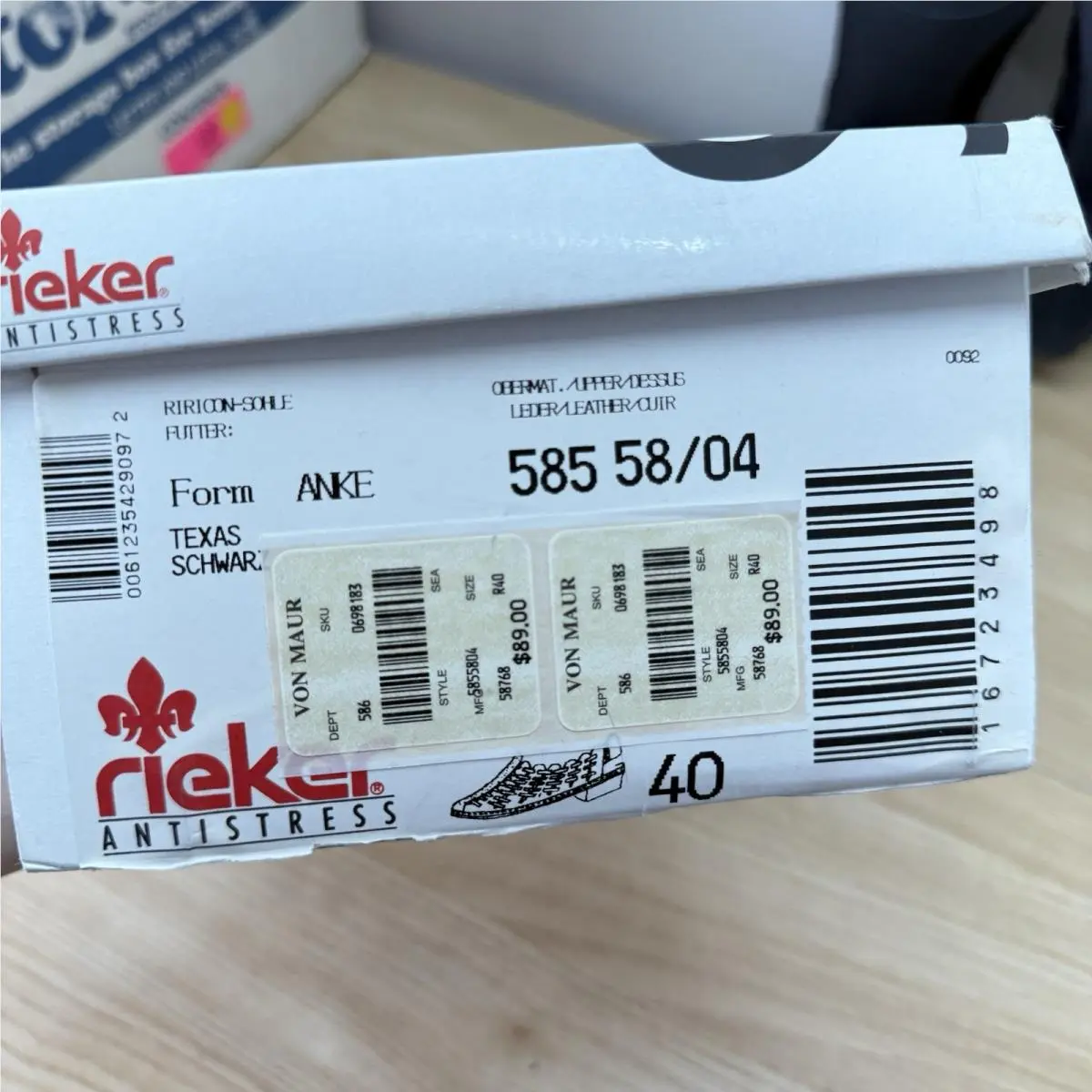 Rieker shoes - Rieker Antistress Sina - Antistress Sina - Black 7