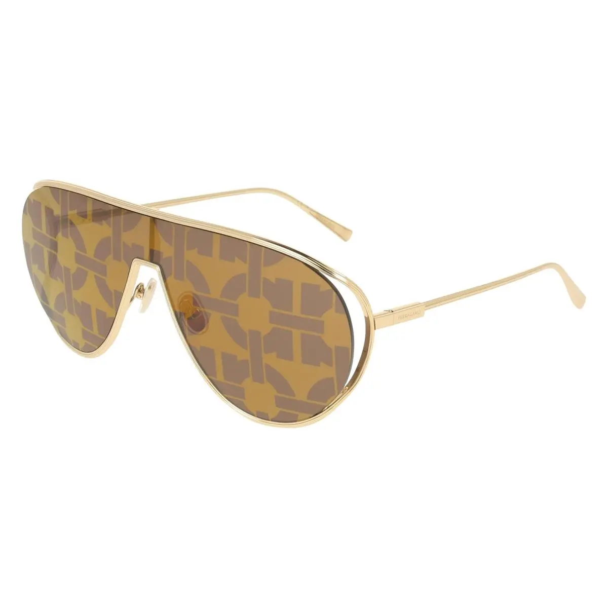 Salvatore Ferragamo SF323SG Sunglasses 751 Deep Gold