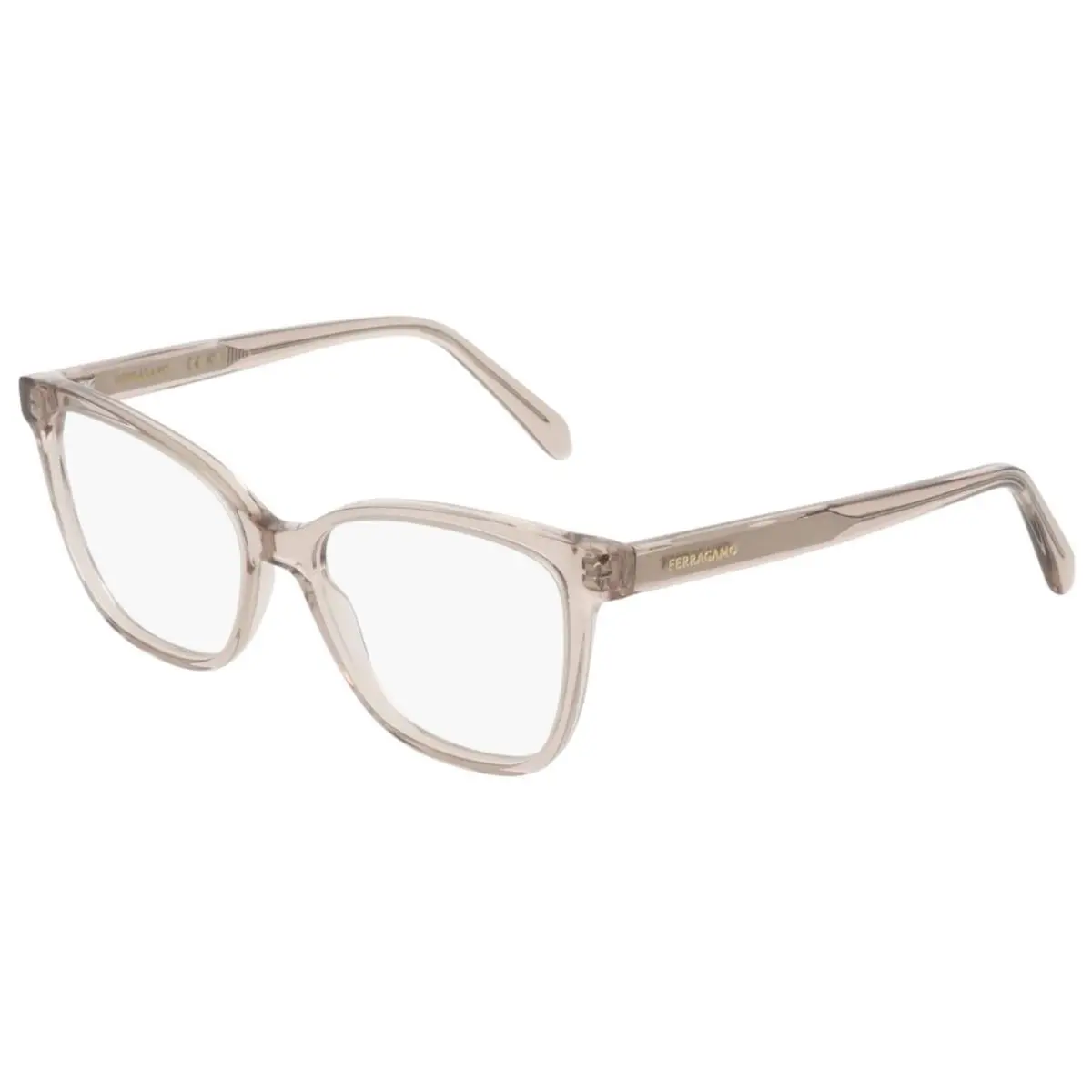 Salvatore Ferragamo SF3062 260 Eyeglasses Women`s Transparent Full Rim 54mm