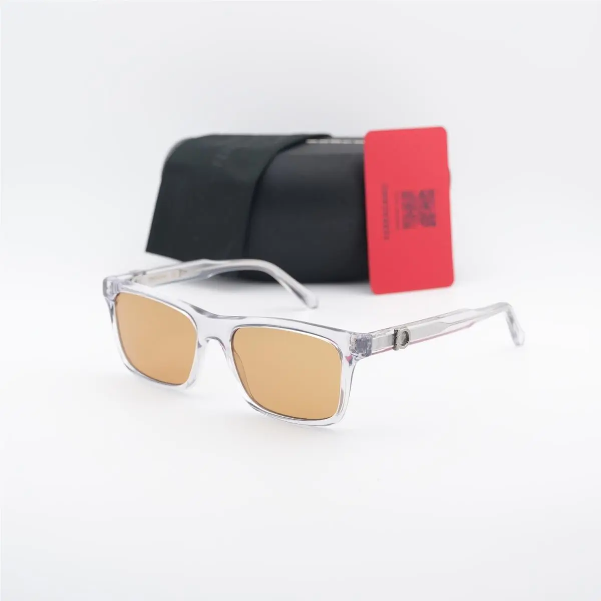 Salvatore Ferragamo SF2060SE 020 Transparent Grey/brown 55-17-145 Sunglasses
