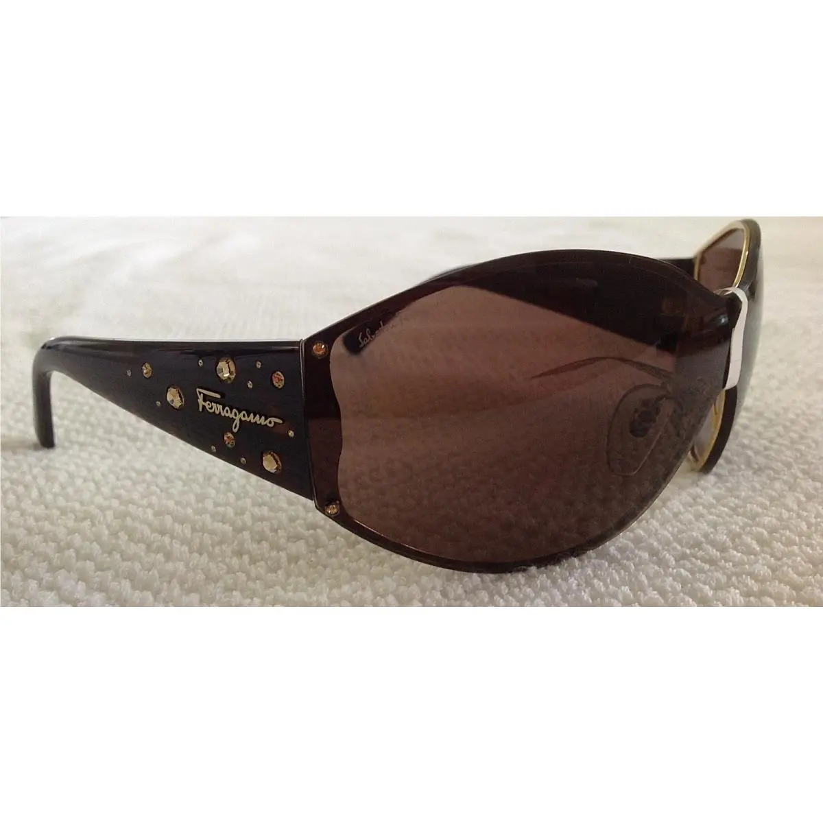 70-10-135  Aviator Sunglasses 1159-B 509/73 Made in Italy 9 by Salvatore Ferragamo
