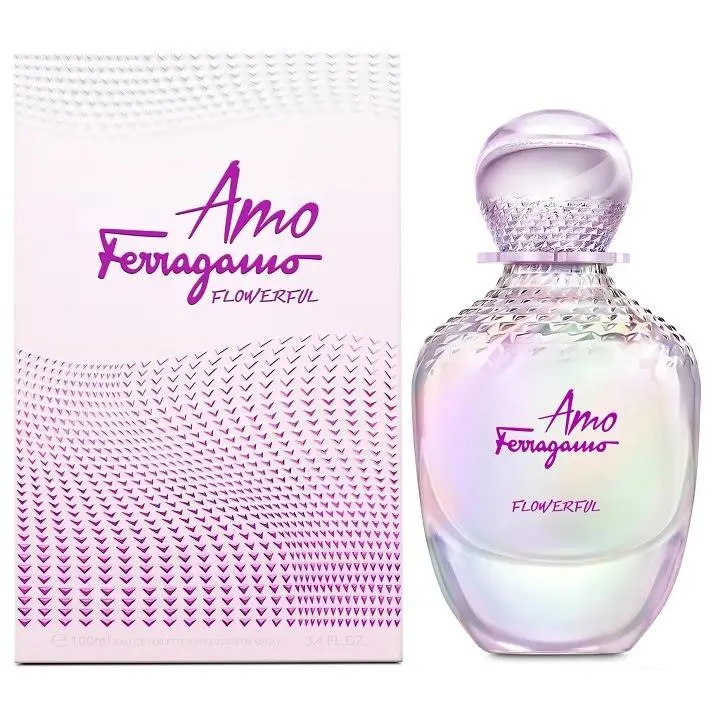 Salvatore Ferragamo Amo Flowerful For Women Perfume 3.4 oz 100 ml Edt Spray