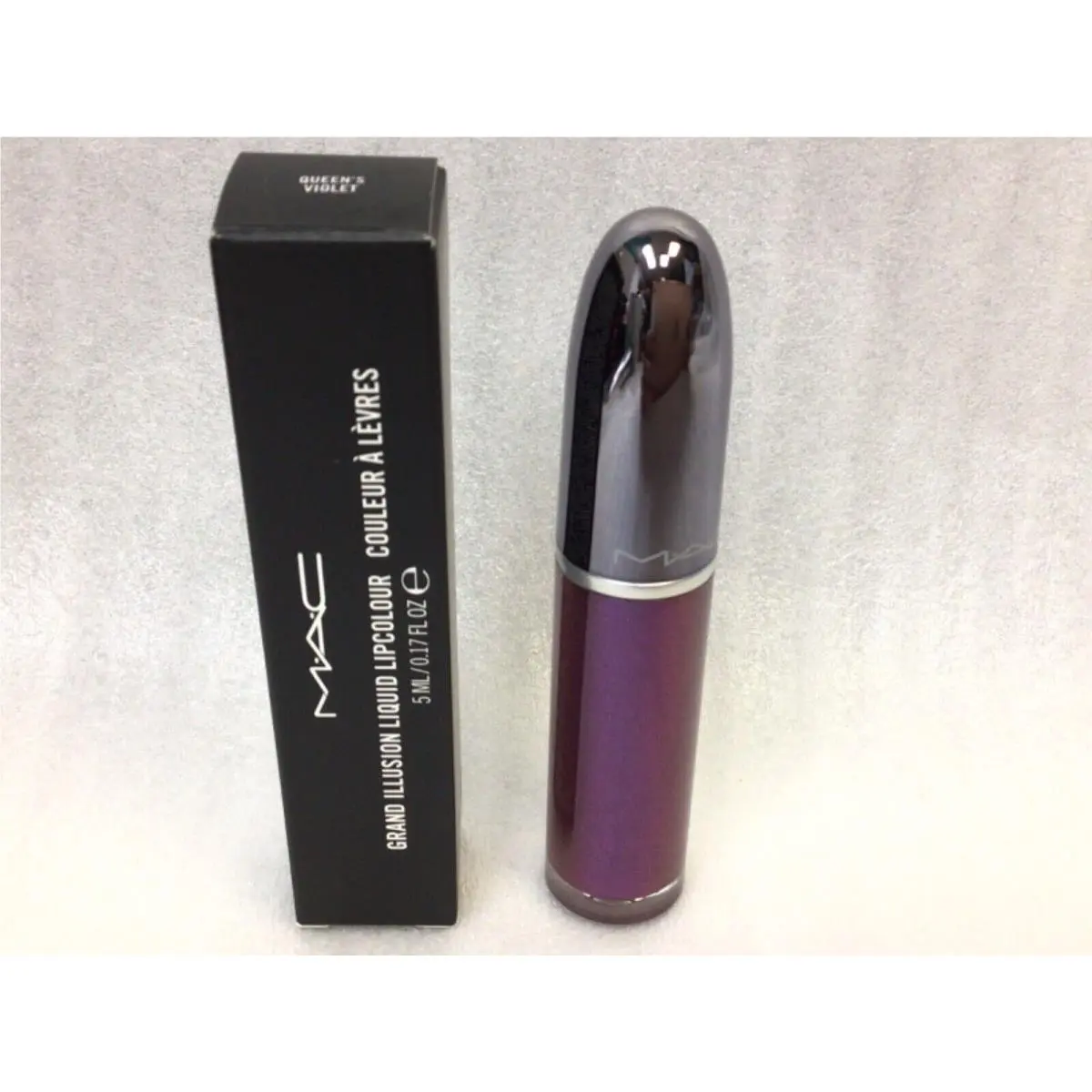 Mac Grand Illusion Liquid Lip Colour Full Size Choose Shade Queen`s Violet by MAC Cosmetics